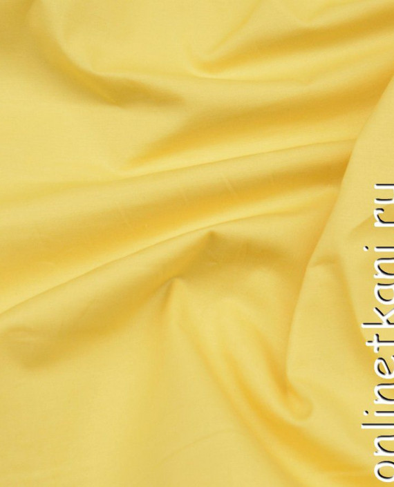 Ткань Хлопок 1046 цвет желтый картинка 2