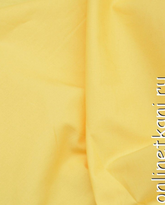 Ткань Хлопок 1046 цвет желтый картинка 1