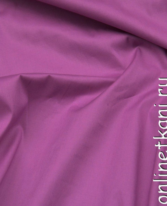 Ткань Хлопок 1051 цвет фиолетовый картинка 2
