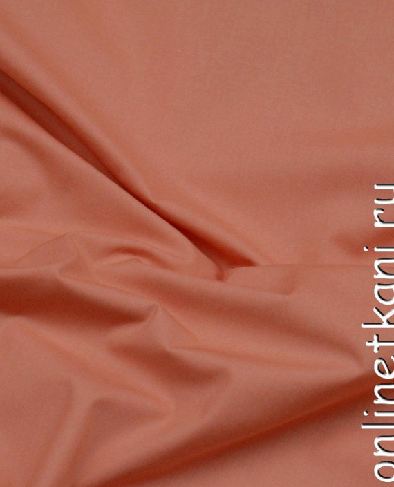 Ткань Хлопок 1075 цвет оранжевый картинка 1