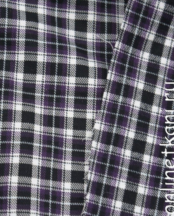 Ткань Рубашечно-костюмная 0990 цвет серый в клетку картинка 2