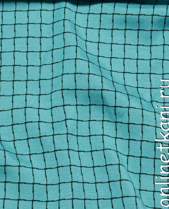 Ткань Рубашечно-костюмная 1010 цвет голубой крупа картинка 1