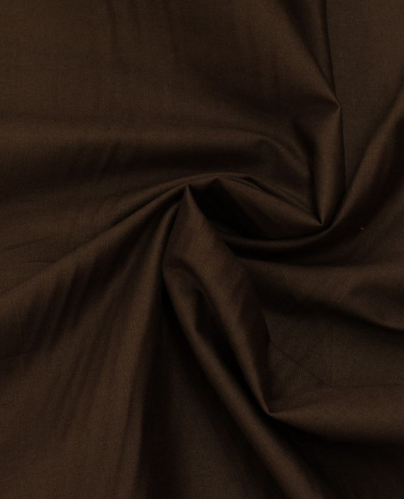 Ткань Хлопок Рубашечный 1128 цвет коричневый картинка