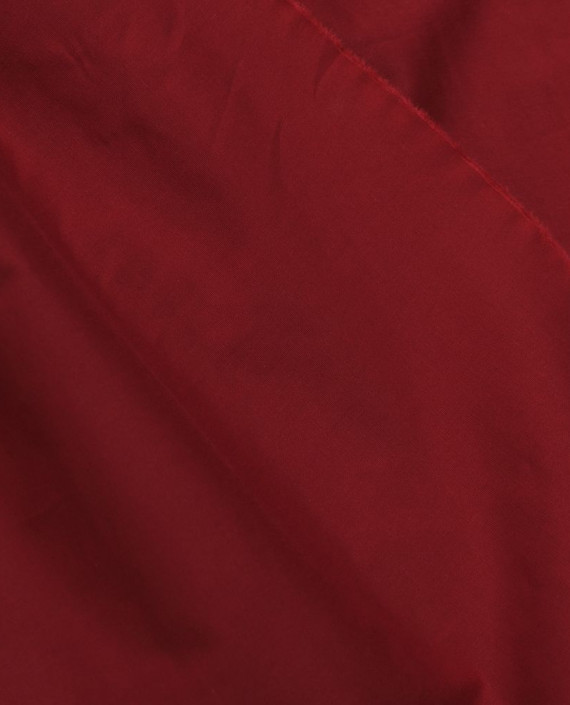 Ткань Хлопок Рубашечный 1134 цвет бордовый картинка 2