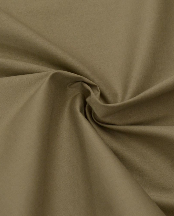 Ткань Хлопок Рубашечный 1139 цвет коричневый картинка