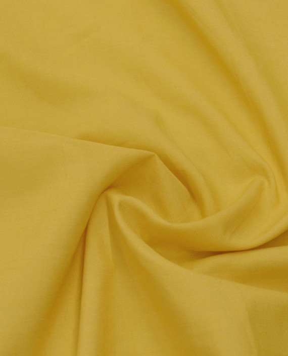 Ткань Хлопок Рубашечный 1140 цвет желтый картинка