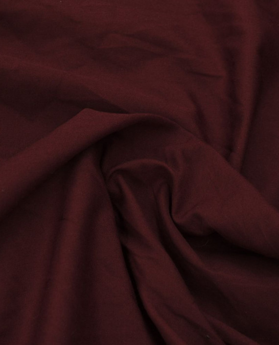 Ткань Рубашечная 1145 цвет бордовый картинка