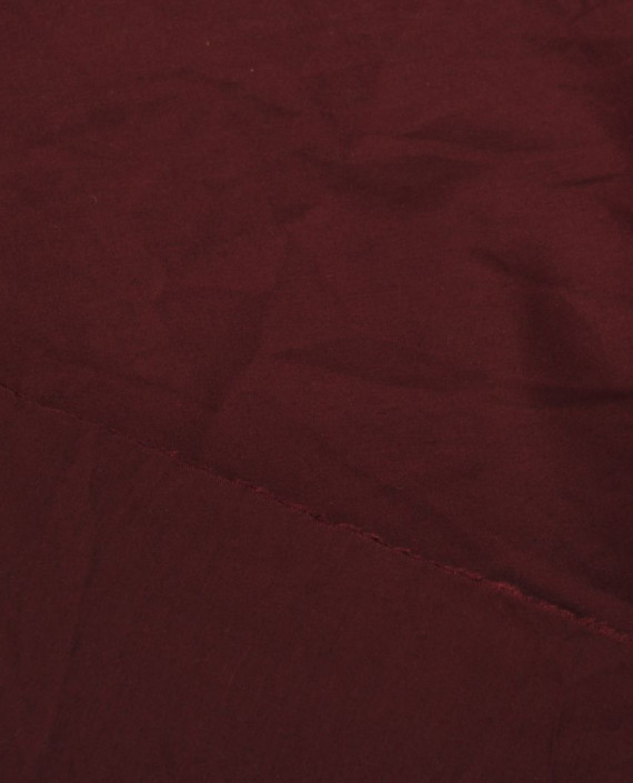 Ткань Рубашечная 1145 цвет бордовый картинка 1