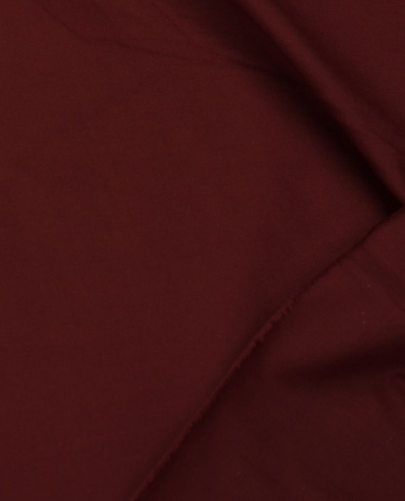 Ткань Рубашечная 1178 цвет бордовый картинка 1