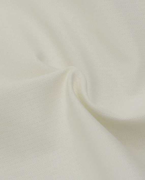 Ткань Хлопок Костюмный 1183 цвет белый картинка