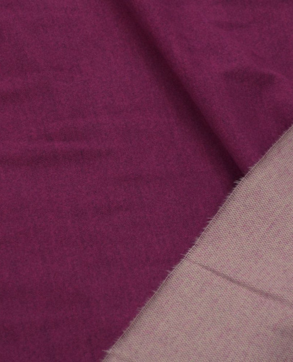 Последний отрез-0.9м Ткань Хлопок Костюмный 11187 цвет фиолетовый картинка 2