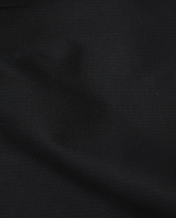 Ткань Хлопок Костюмный 1191 цвет черный картинка 2
