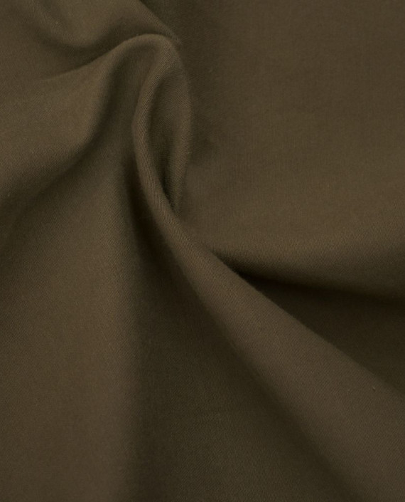 Ткань Хлопок Костюмный 1196 цвет коричневый картинка 2