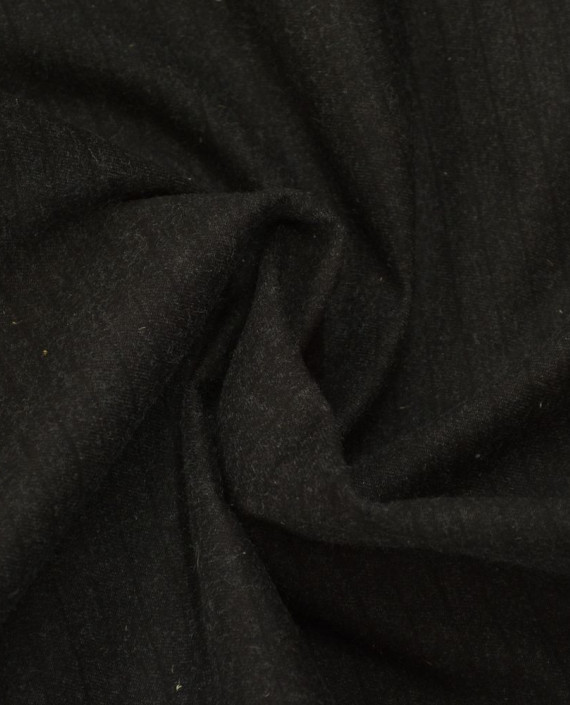 Ткань Хлопок Костюмный 1202 цвет черный картинка