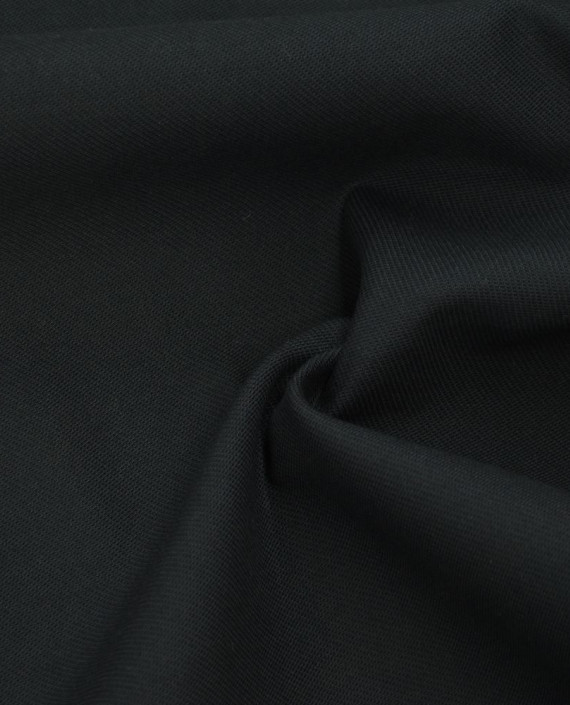 Ткань Хлопок Костюмный 1215 цвет черный картинка