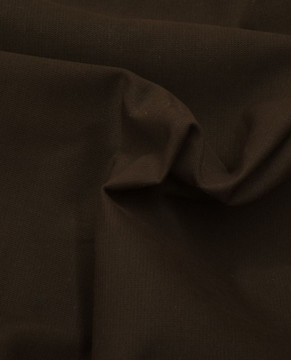 Ткань Хлопок Костюмный 1224 цвет коричневый картинка