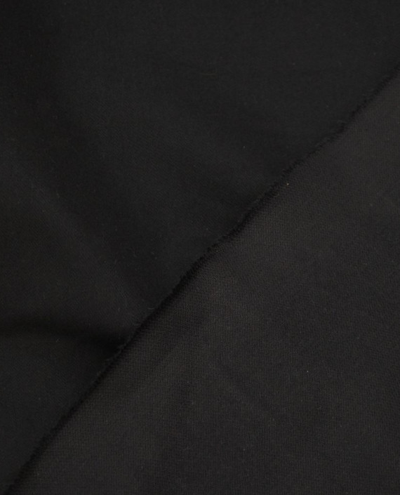 Ткань Хлопок Костюмный 1225 цвет черный картинка 2