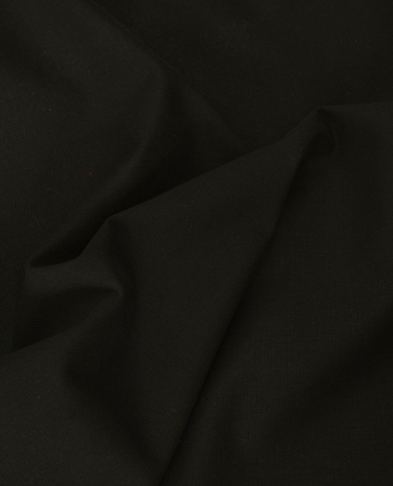 Ткань Хлопок Костюмный 1235 цвет черный картинка