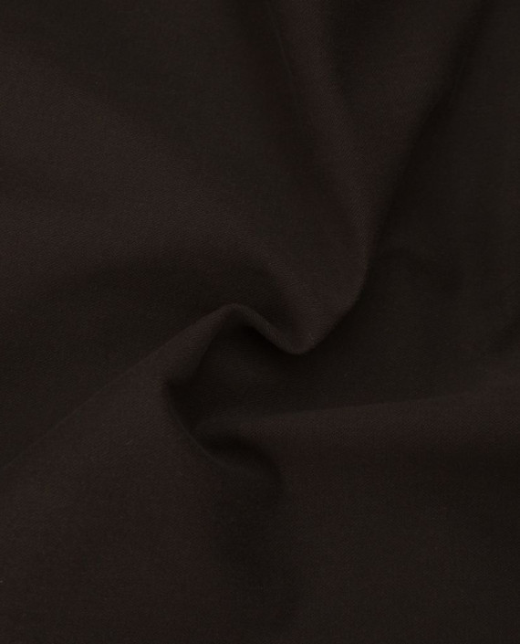 Ткань Хлопок Костюмный 1236 цвет коричневый картинка 2