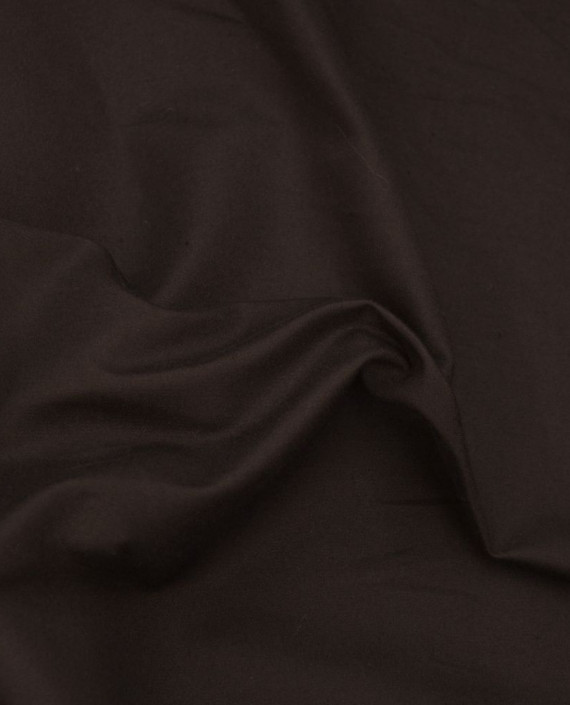 Ткань Хлопок Костюмный 1238 цвет коричневый картинка 2