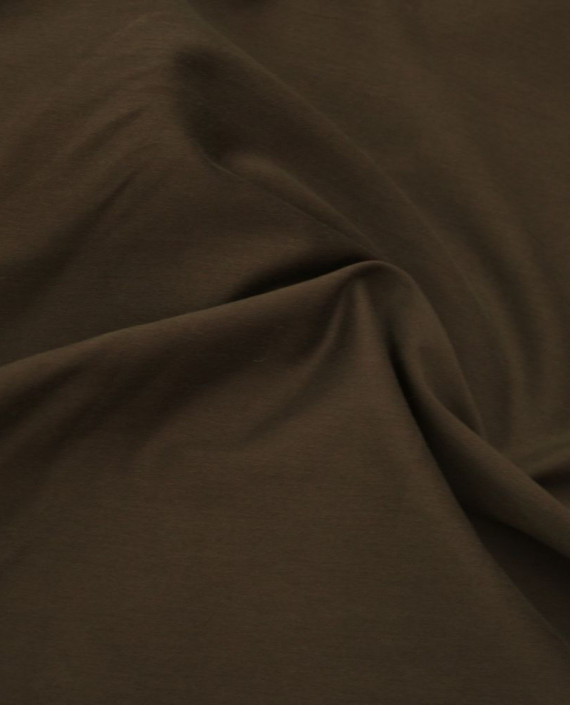 Ткань Хлопок Костюмный 1249 цвет коричневый картинка 2