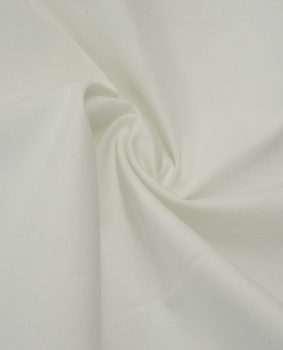 Ткань Хлопок Костюмный 1260 цвет белый картинка