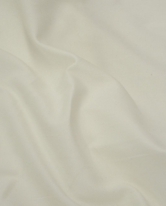 Ткань Хлопок Костюмный 1262 цвет белый картинка 2