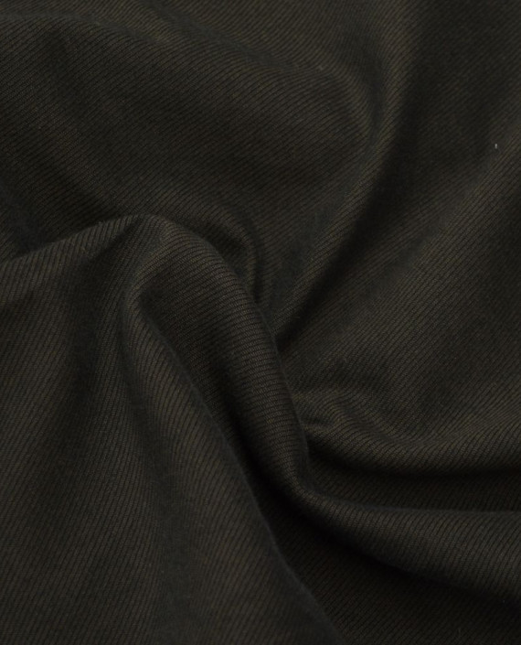 Ткань Хлопок Костюмно-рубашечный 1266 цвет коричневый картинка 2