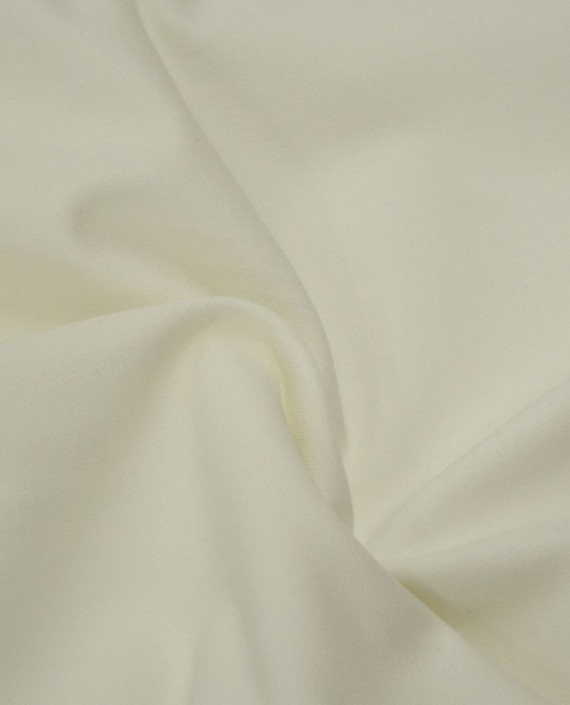 Ткань Хлопок Костюмный 1267 цвет белый картинка 2