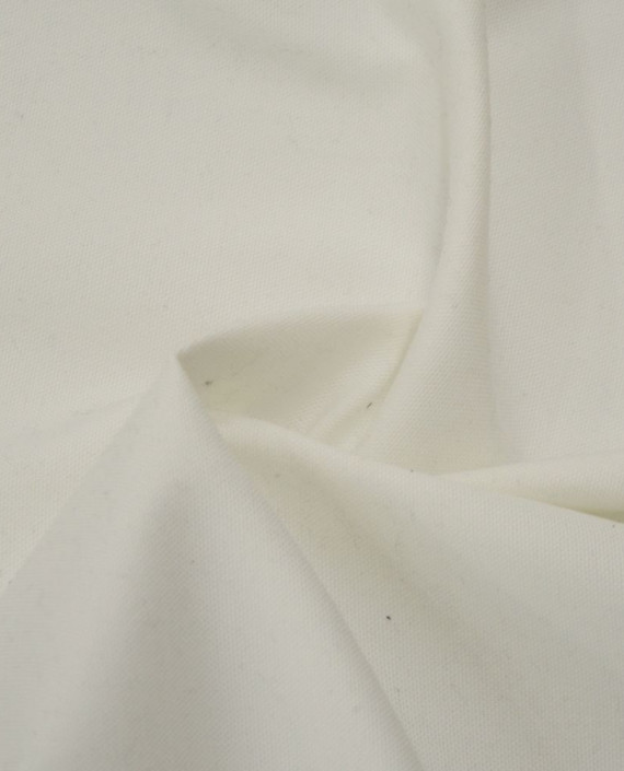 Ткань Хлопок Костюмный 1275 цвет белый картинка