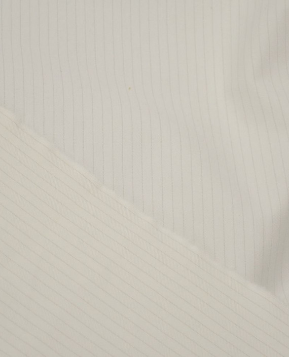 Ткань Хлопок Костюмный 1288 цвет белый картинка 1