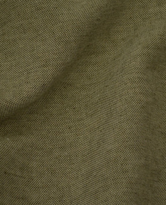 Ткань Хлопок Костюмный 1295 цвет хаки картинка 2