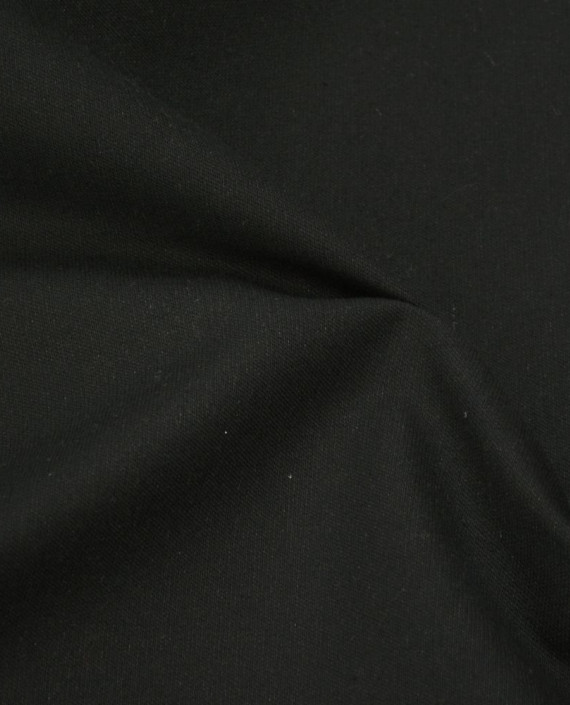 Ткань Хлопок Костюмный 1308 цвет черный картинка 1