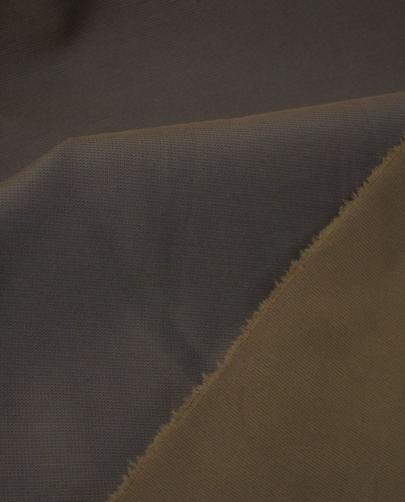 Ткань Хлопок Костюмный 1330 цвет коричневый картинка 2