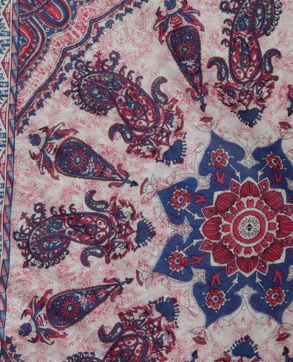 Ткань Хлопок Принтованный 1344 цвет разноцветный абстрактный картинка