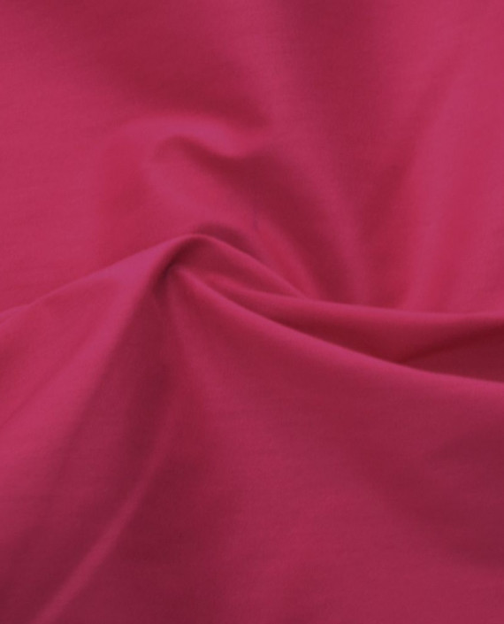 Ткань Хлопок Рубашечный 1385 цвет малиновый картинка 1