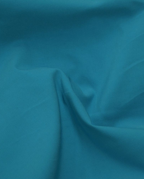 Ткань Хлопок Рубашечный 1387 цвет голубой картинка 1