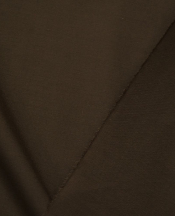 Ткань Хлопок Рубашечный 1390 цвет коричневый картинка