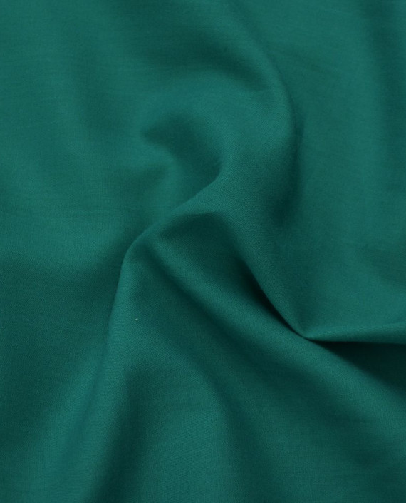 Ткань Хлопок Рубашечный 1397 цвет зеленый картинка 2