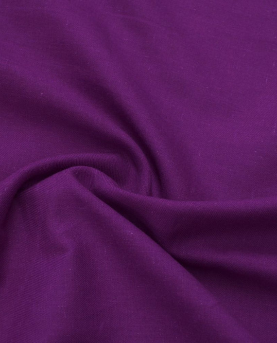 Ткань Хлопок Рубашечный 1402 цвет фиолетовый картинка
