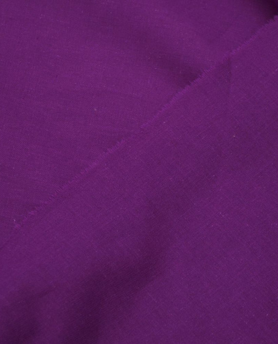 Ткань Хлопок Рубашечный 1402 цвет фиолетовый картинка 2