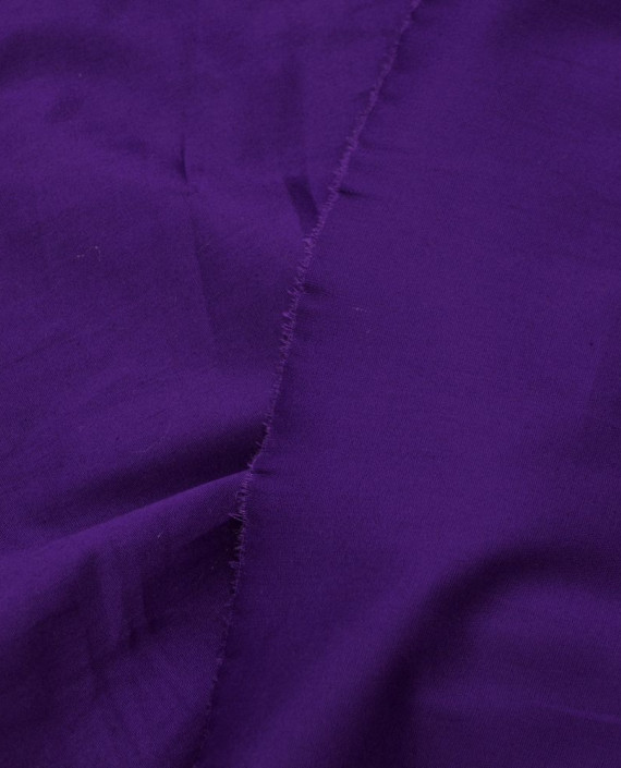 Ткань Хлопок Рубашечный 1408 цвет фиолетовый картинка 2