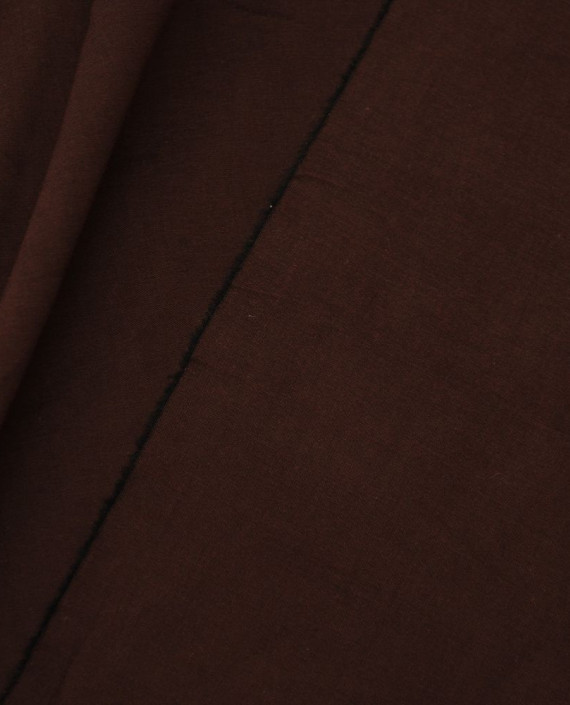 Ткань Хлопок Рубашечный 1417 цвет бордовый картинка 2