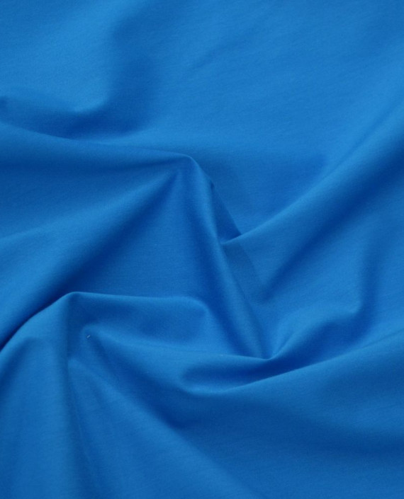 Ткань Хлопок Рубашечный 1422 цвет голубой картинка 1