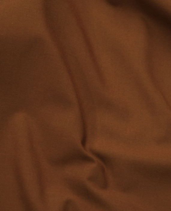 Ткань Хлопок Рубашечный 1443 цвет коричневый картинка 1