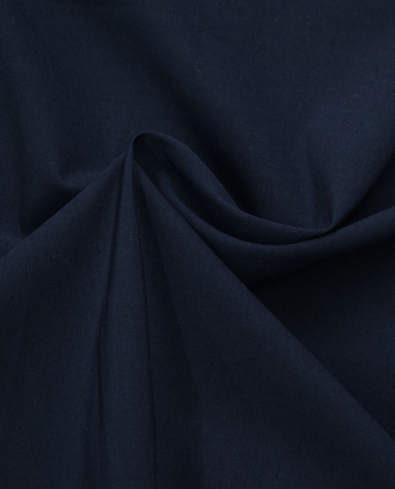 Ткань Хлопок Рубашечный 1444 цвет синий картинка