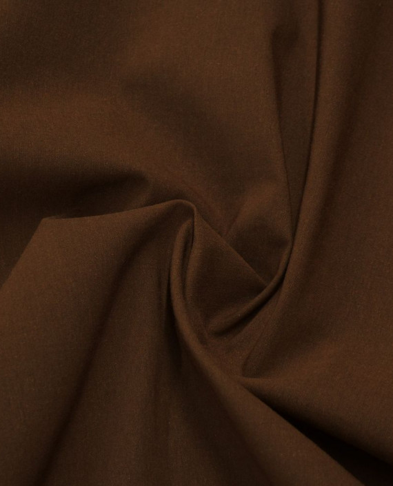 Ткань Хлопок Рубашечный 1447 цвет коричневый картинка