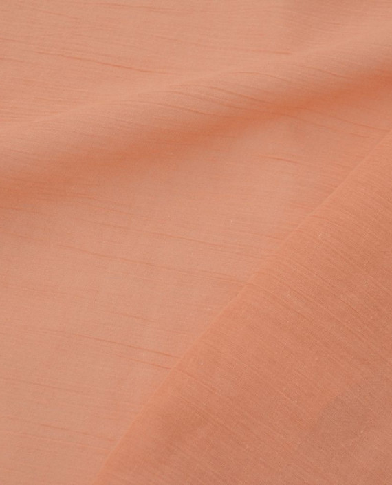 Ткань Хлопок Рубашечный 1467 цвет оранжевый картинка 2
