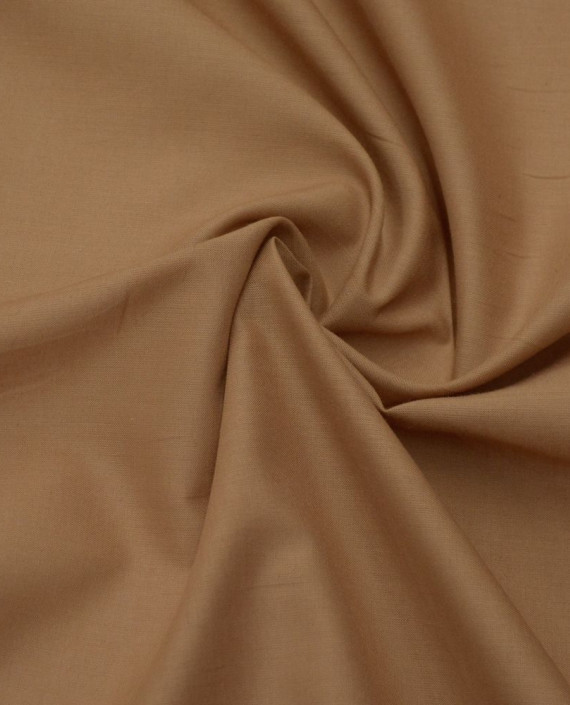 Ткань Хлопок Рубашечный 1470 цвет коричневый картинка