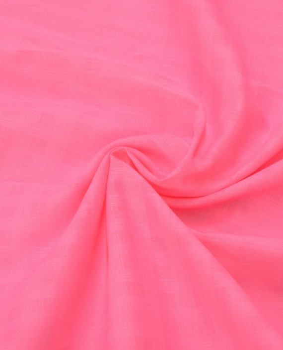 Ткань Хлопок Рубашечный 1476 цвет розовый геометрический картинка